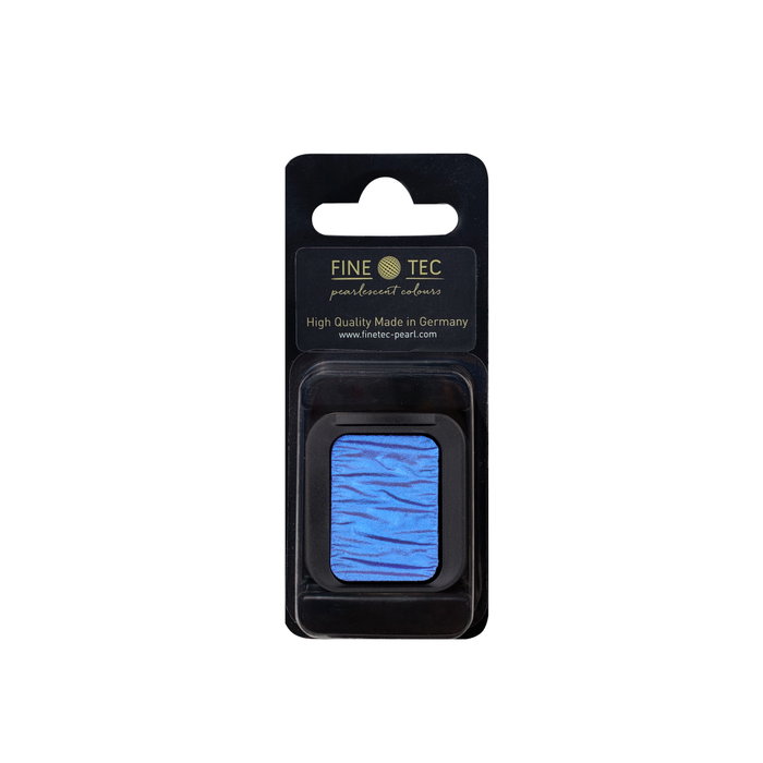 Finetec FINETEC® Pastilla de acuarela nacarada High Chroma Azul Finetec FINETEC® Pastilla de acuarela nacarada High Chroma Azul